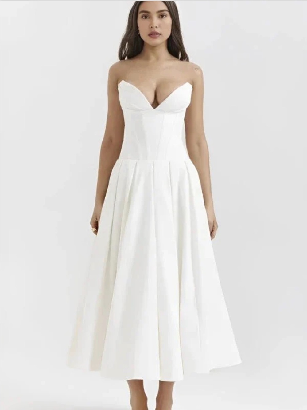 Laarni Dress by Kouvr in White Sz M